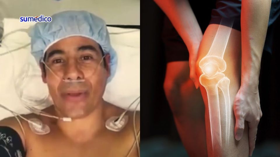 El influencer y conductor habló sobre los problemas de rodilla que ha tenido.