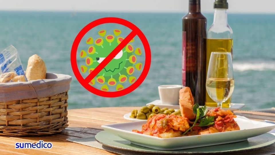 Descubre si la dieta mediterránea puede evitar contagios de covid