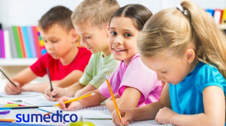 ¿Sabías que los niños se enferman más cuando van a la escuela?