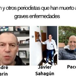 André Marín y otros periodistas que han muerto a causa de graves enfermedades