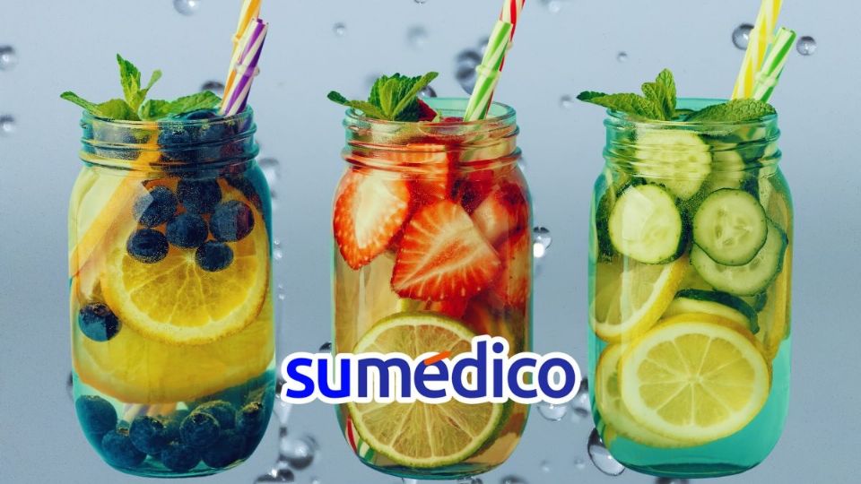 Las aguas infusionadas son una opción saludable y natural para mantenerse hidratado.