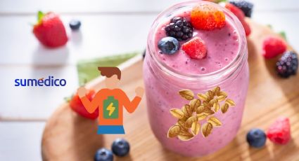 El licuado de fresas que aumentará tu masa muscular