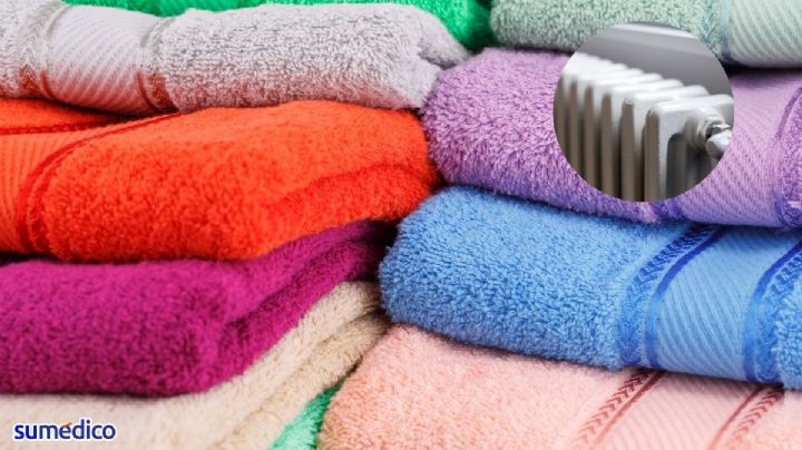 El truco para secar las toallas en invierno y que no huelan a humedad