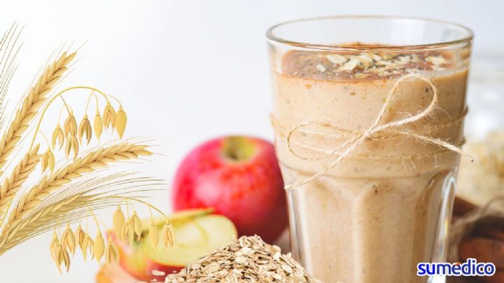 ¿Para qué sirve tomar licuado de manzana con avena diario?