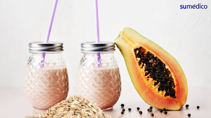 ¿Para qué sirve tomar licuado de papaya con avena diario?