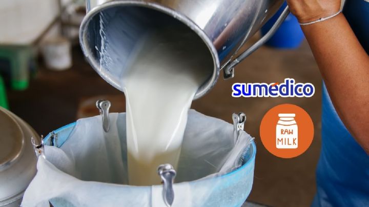 ¿Qué es la leche cruda y qué causa tomarla?