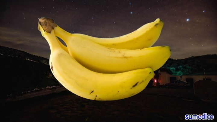 ¿Qué pasa si comes plátano antes de dormir?