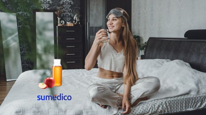 Los beneficios de tomar agua caliente con vinagre de manzana en ayunas