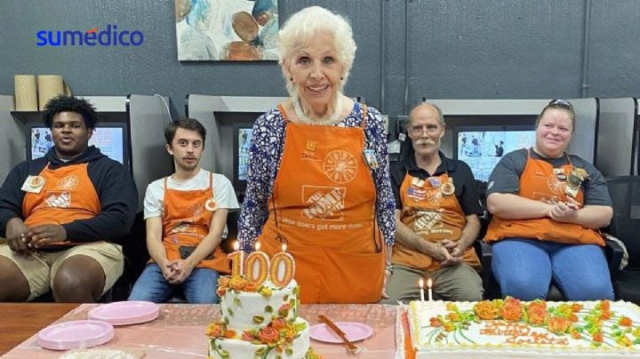 Secretos de longevidad de una mujer que a sus 100 años, trabaja con vitalidad