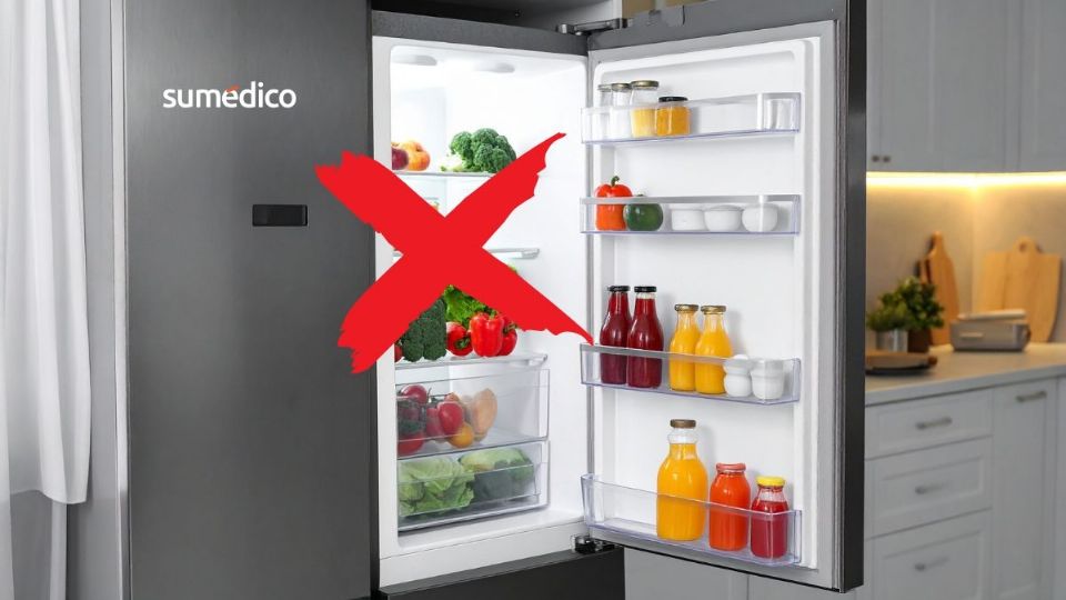 Conoce los alimentos que NUNCA debes guardar en la puerta del refrigerador