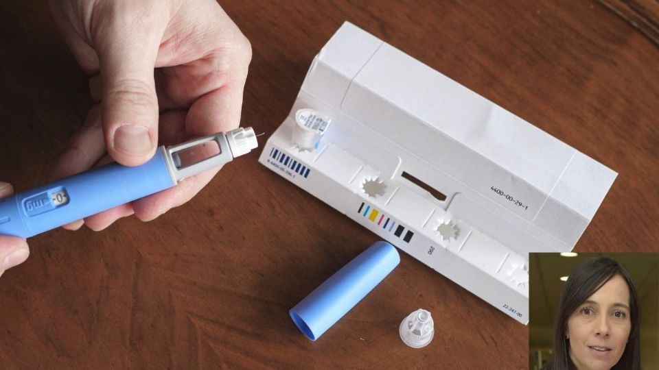 La semaglutida es un medicamento que ayuda a controlar el azúcar en la sangre y a bajar de peso.