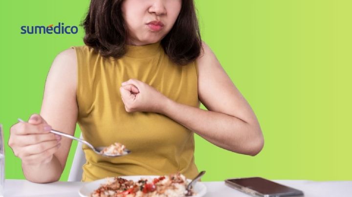 Conoce 5 hábitos alimenticios para aliviar la acidez estomacal