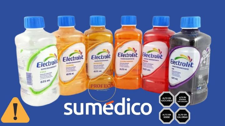 ¿En verdad Electrolit tiene exceso de azúcar y puede ser malo para la salud? Esto dice Profeco