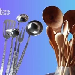 ¿Madera o metal?  El mejor material para cucharas de cocina