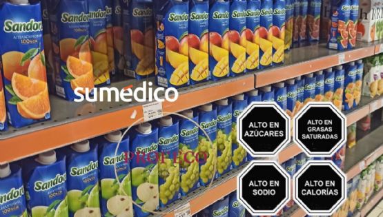 Los jugos envasados con exceso de azúcar y que Profeco recomienda NO consumir