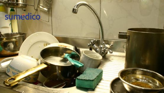 ¿Por qué no es bueno dejar los trastes sucios?