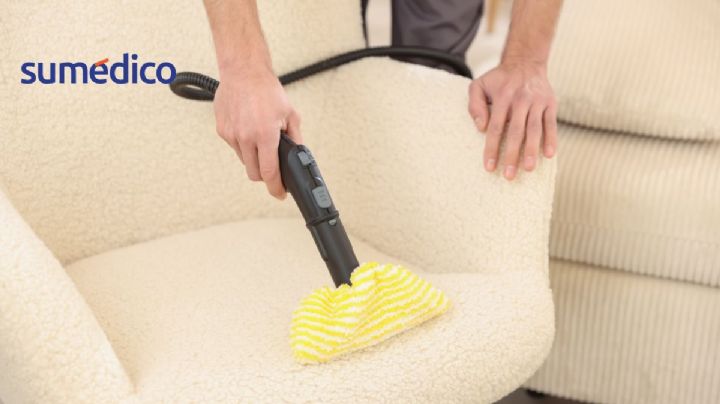 Truco para eliminar la suciedad del sillón