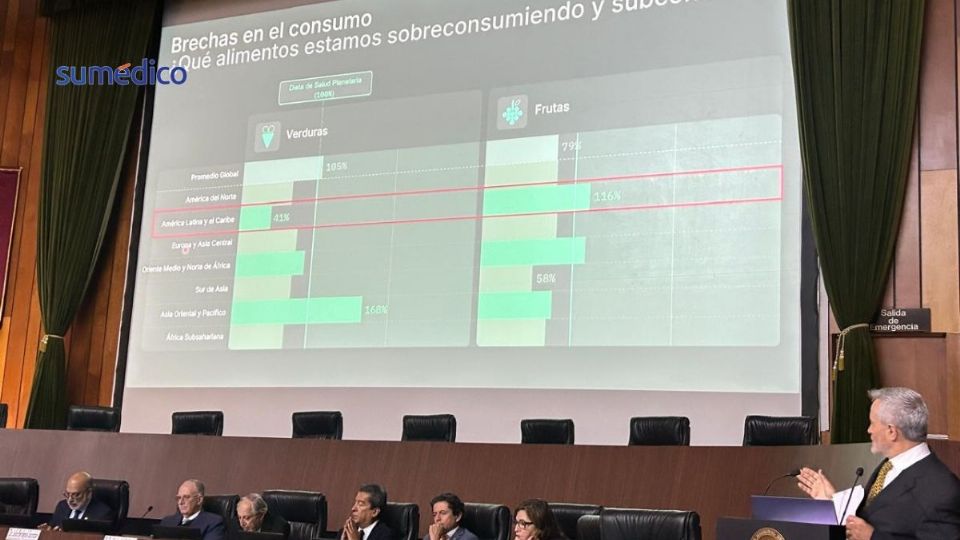 The Lancet presentó el Informe EAT-Lancet. Hacia sistemas alimentarios saludables, sostenibles y justos, en la Academia Nacional de Medicina