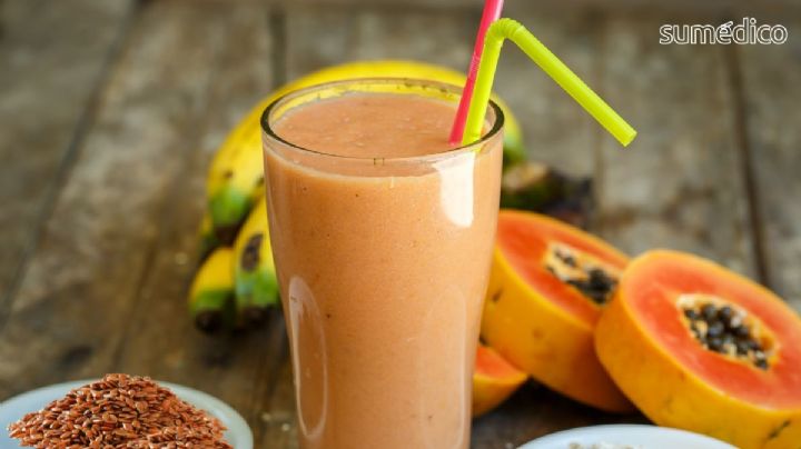 ¿Para qué sirve tomar licuado de papaya con linaza diario?