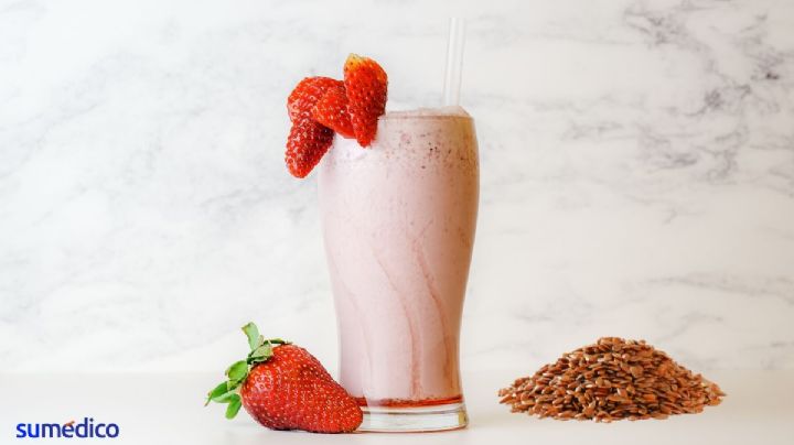 ¿Para qué sirve tomar licuado de fresas con linaza diario?