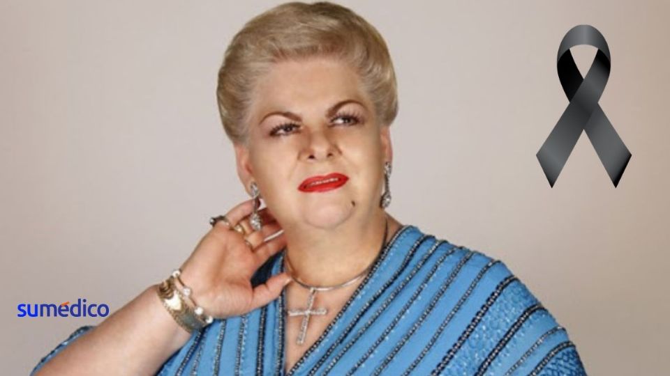 La causa de muerte de Paquita la del Barrio se dio a conocer.