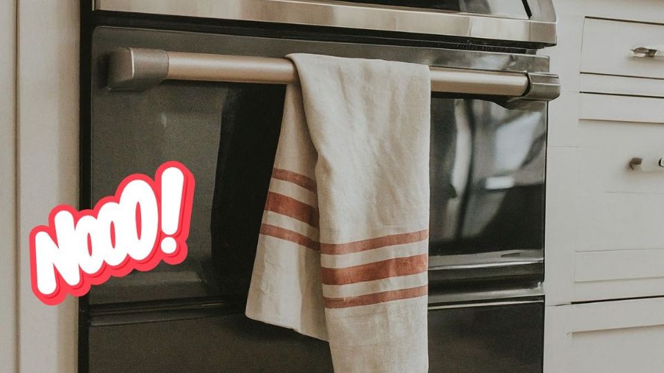 No es tan buena idea colgarlo en este lugar de la cocina