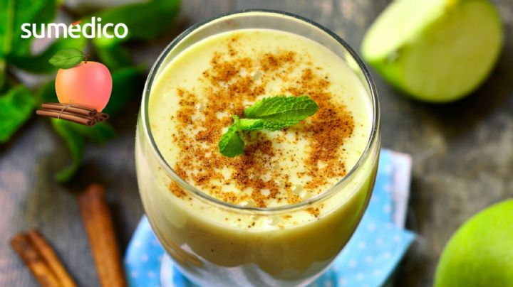 ¿Para qué sirve tomar licuado de manzana con canela diario?