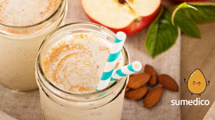 ¿Para qué sirve tomar licuado de manzana con almendras diario?