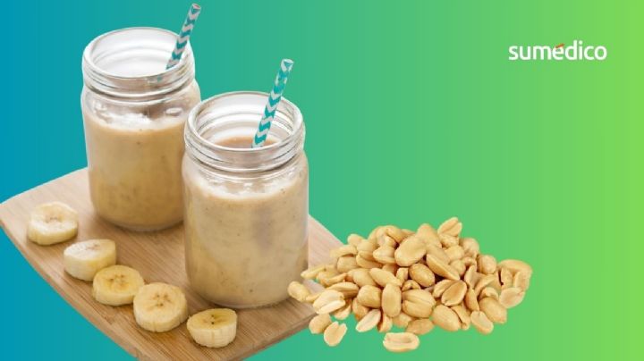 ¿Para qué sirve el licuado de plátano con cacahuate diario?