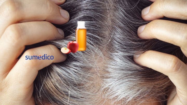 ¿Quieres combatir las canas de manera natural? Utiliza este remedio casero con vinagre