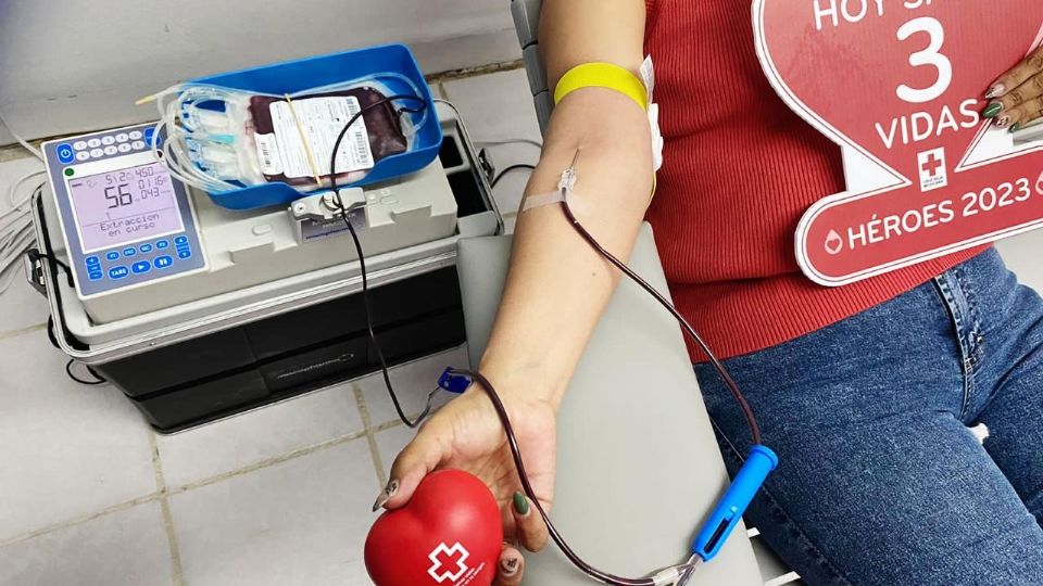 En México solo hay un 8% de donación de sangre voluntaria.