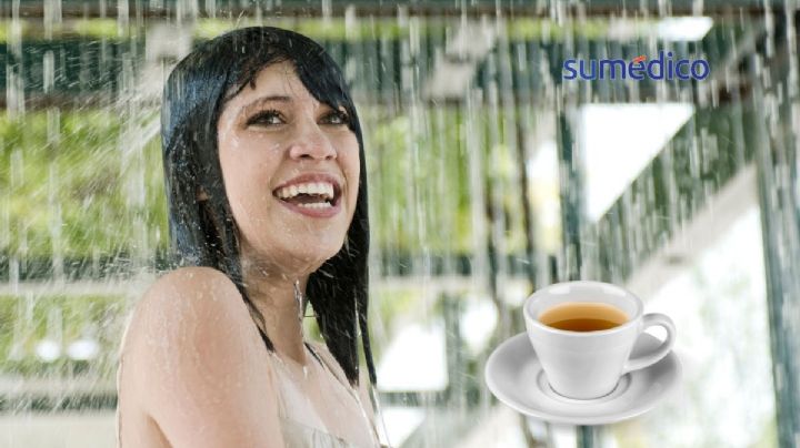 ¿Te mojaste con la lluvia? Tomar estos tés ayudará a prevenir que te enfermes