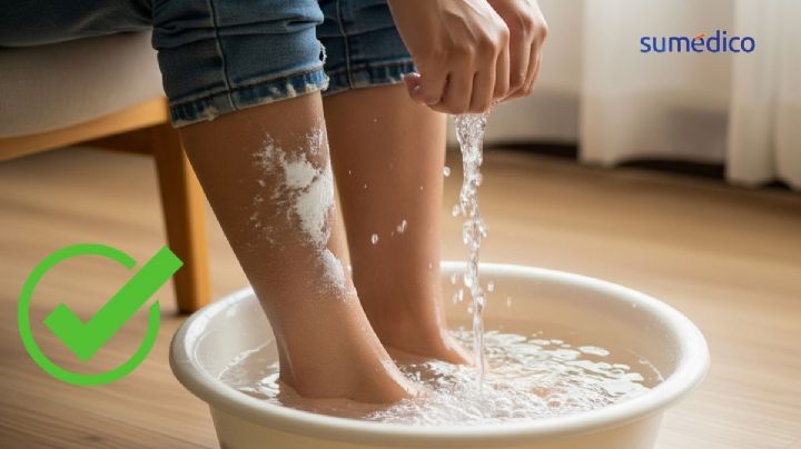 Qué pasa si lavas tus pies con sal y bicarbonato dos veces por semana