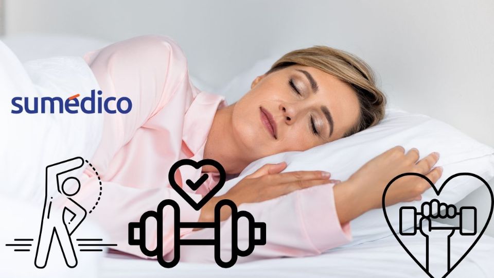 Conoce los mejores ejercicios que debes hacer durante el día para dormir bien durante la noche