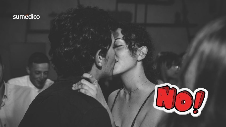 Los besos en las relaciones casuales no son una opción para algunos.