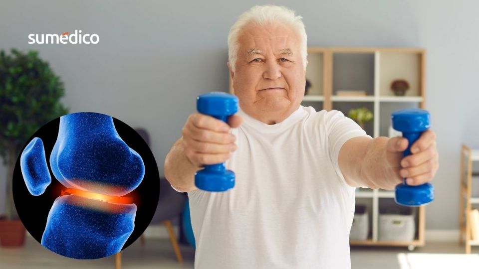 Las articulaciones sufren un desgaste con la edad y pueden causar dolor.