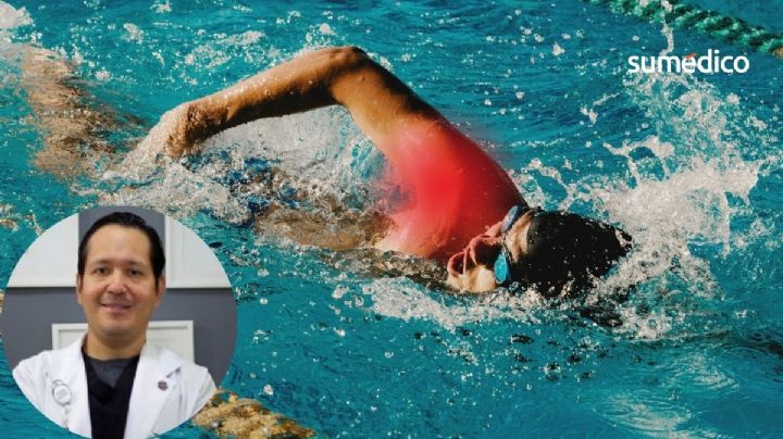 Natación y dolor de hombro: conoce el síndrome del 'hombro de nadador'