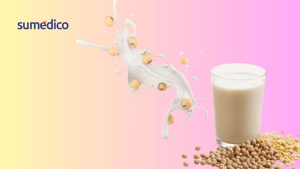 La leche de soya es una bebida vegetal