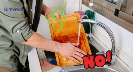 Por qué mi tabla de cortar huele mal aunque la lave y cómo evitarlo