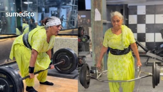 La mujer que a sus 70 años venció la artrosis levantando más de 100 kilos