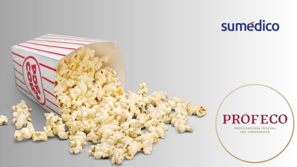 Las palomitas son un snack común para ver cine
