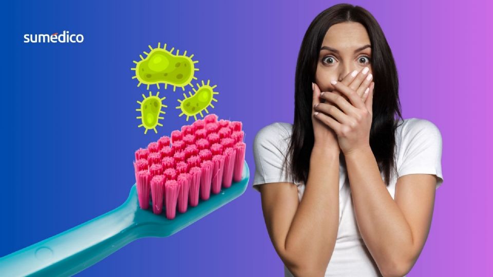 Desinfectar el cepillo de dientes es fundamental para la higiene bucal.