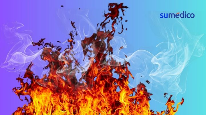 Efectos de la inhalación del gas en un incendio para el cuerpo humano