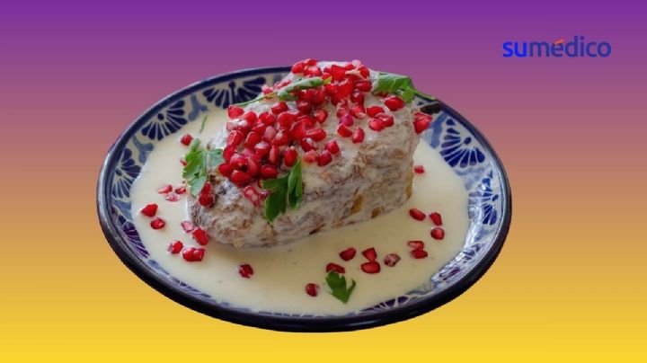La receta de chile en nogada para septiembre de Profeco