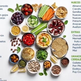 Sorpréndelos con una nutritiva y deliciosa tabla de snacks 
