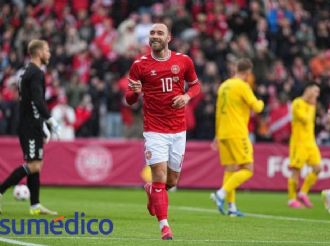 Eriksen se desploma dentro del terreno de juego, ¿cuál es su estado de salud?
