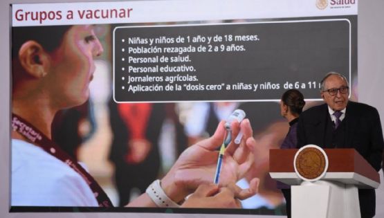 ¿México hará obligatorio vacunarse contra sarampión por el Mundial de Futbol?