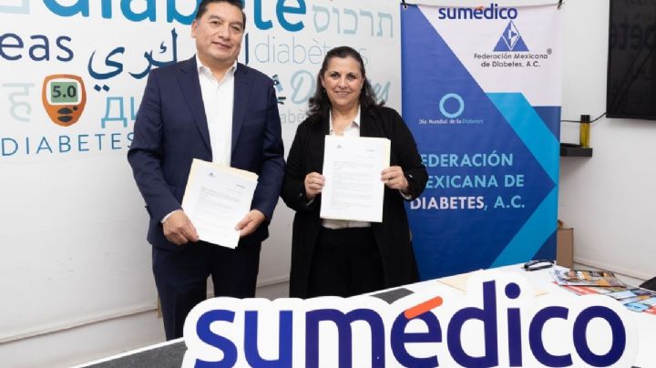 Federación Mexicana de Diabetes y Sumédico sellan alianza