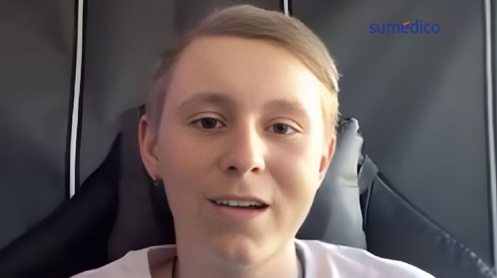 “Aunque la vida sea jodida, hay que echarle huevos”: Izan, padece cáncer de hueso