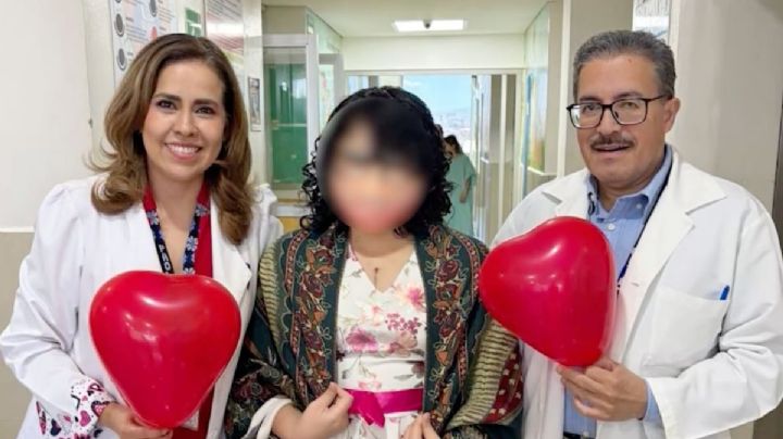 Con 14 años, Eleonor recuperó su vida con un trasplante de corazón en el IMSS